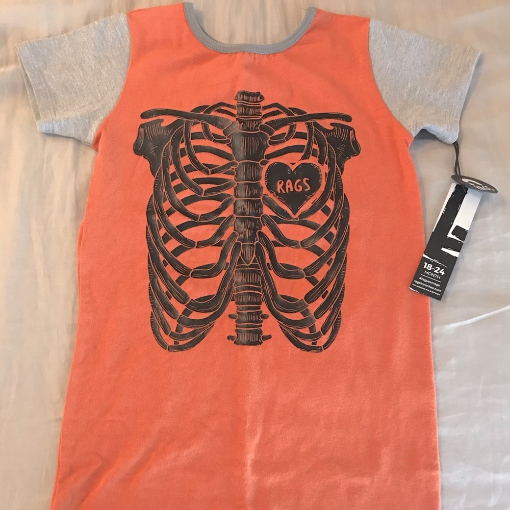 NWT 18/24 Skelly Shortie Rag